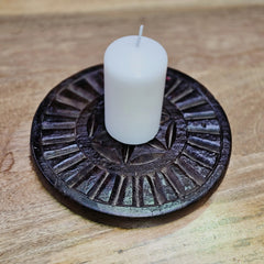 Indian Hand Carved Home Decor Wooden Plates 156