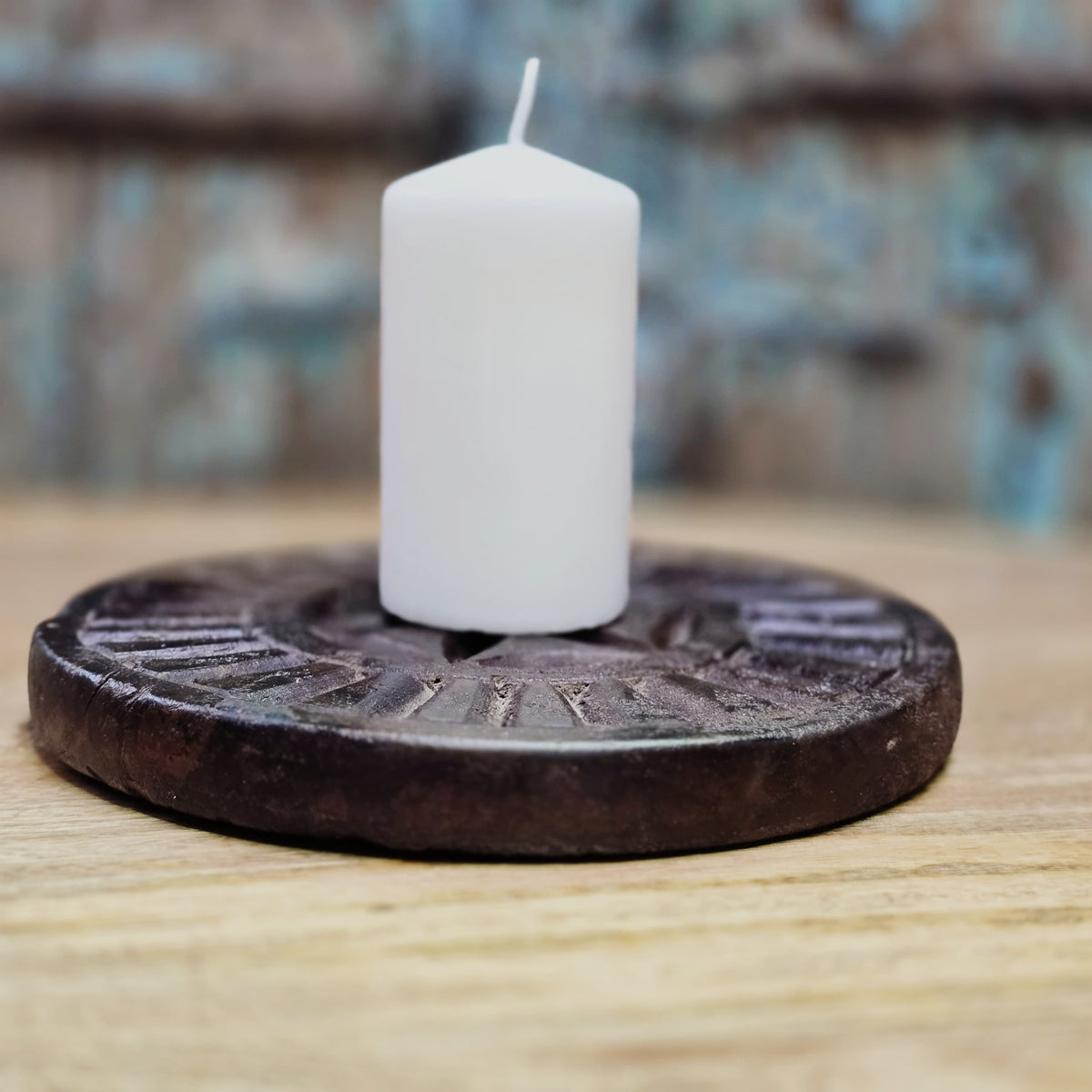 Indian Hand Carved Home Decor Wooden Plates 208