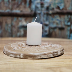 Indian Hand Carved Home Decor Wooden Plates 155