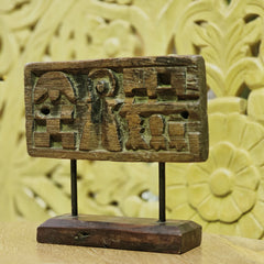 Indian Handcrafted Wooden Home Decor Showpiece 242