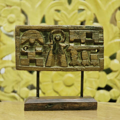 Indian Handcrafted Wooden Home Decor Showpiece 242