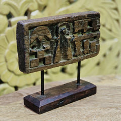 Indian Handcrafted Wooden Home Decor Showpiece 242