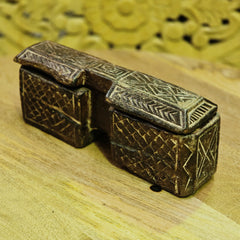 Indian Handcrafted Wooden Home Decor Spice Box 243