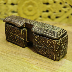 Indian Handcrafted Wooden Home Decor Spice Box 243