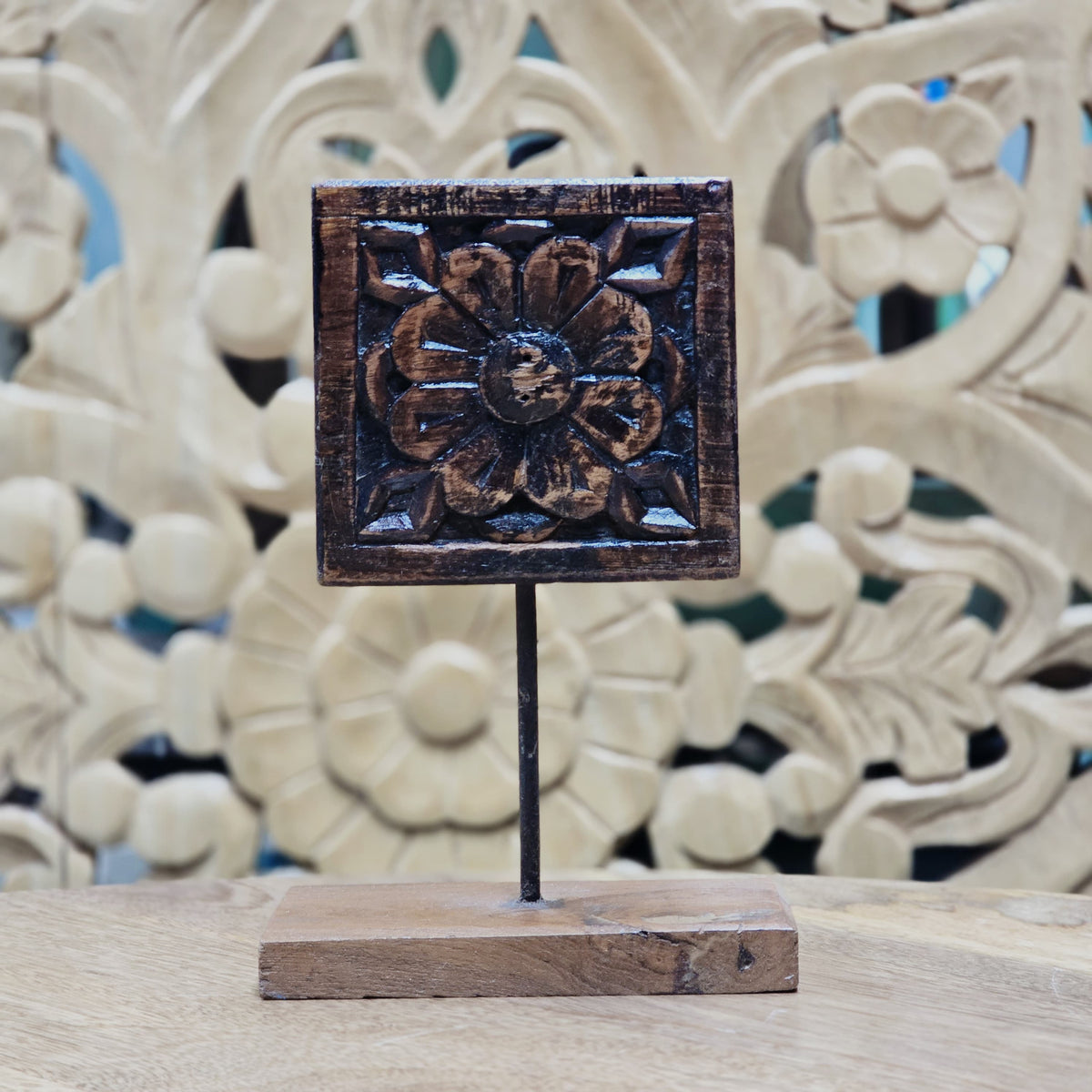 Indian Handcrafted Wooden Home Decor Showpiece 245