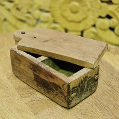 Indian Handcrafted Wooden Home Decor Spice Box 246