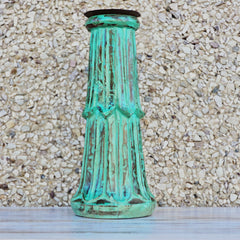 Indian Wooden Hand Carved Candle Holder Stand 289