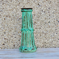 Indian Wooden Hand Carved Candle Holder Stand 289