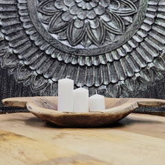 Indian Handcrafted Home Decor Parat Wooden Bowl 299