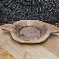 Indian Handcrafted Home Decor Parat Wooden Bowl 299