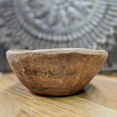 Indian Handcrafted Home Decor Parat Wooden Bowl 300