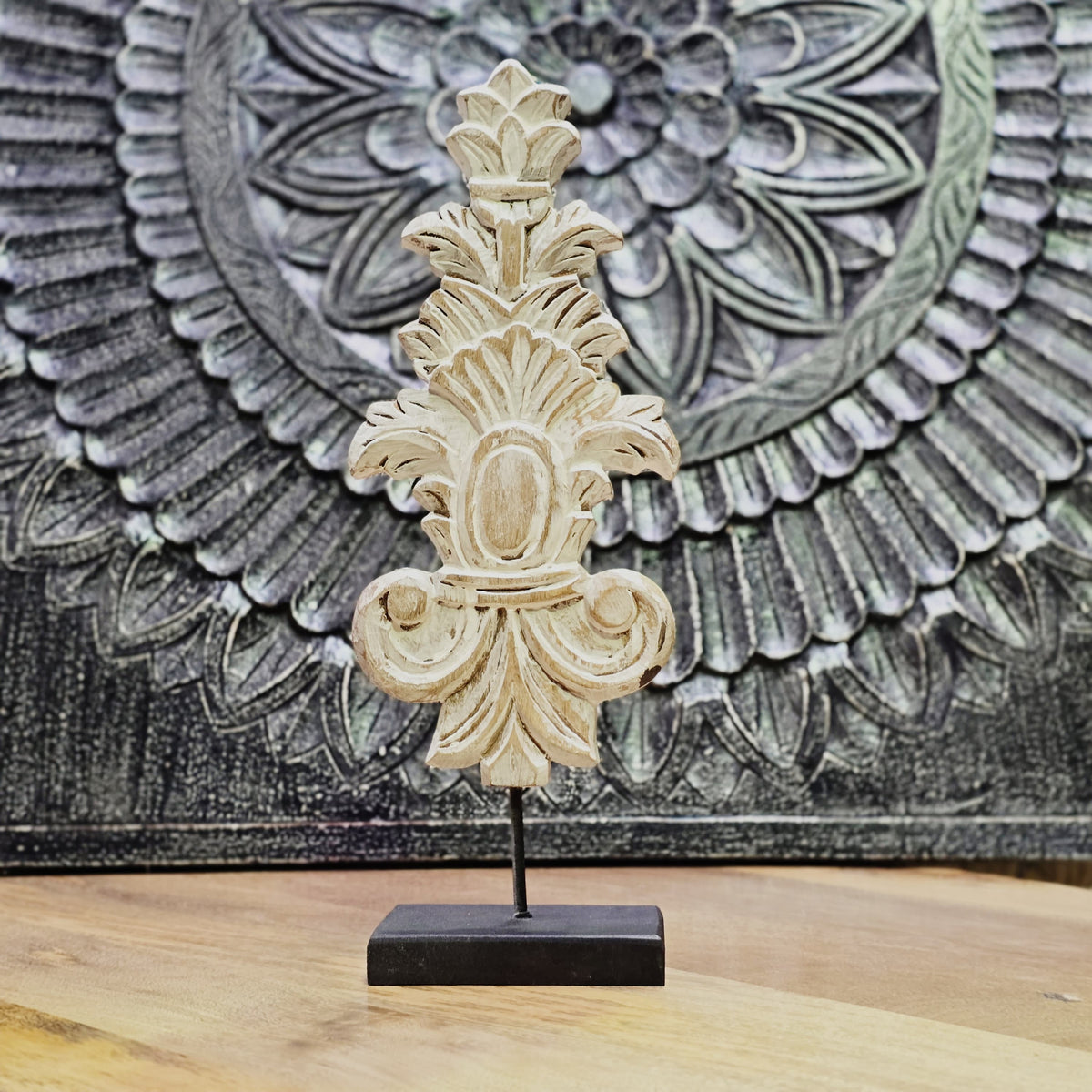 Indian Handcrafted Wooden Home Decor Showpiece 324