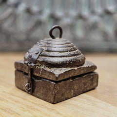 Indian Handcrafted Wooden Home Decor Spice Box 327