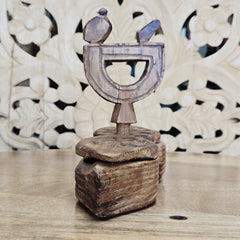 Indian Handcrafted Wooden Home Decor Spice Box 426