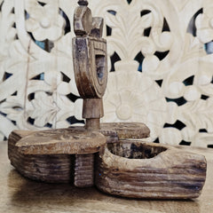 Indian Handcrafted Wooden Home Decor Spice Box 426