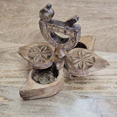 Indian Handcrafted Wooden Home Decor Spice Box 426