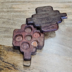 Indian Handcrafted Wooden Home Decor Spice Box 429