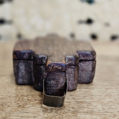 Indian Handcrafted Wooden Home Decor Spice Box 429