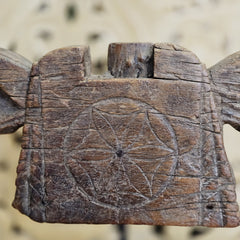 Indian Handcrafted Wooden Home Decor Showpiece 409