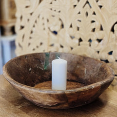 Indian Handcrafted Home Decor Parat Wooden Bowl 412