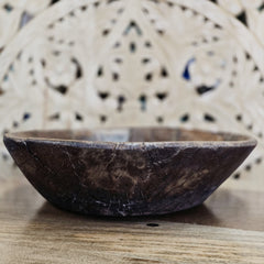 Indian Handcrafted Home Decor Parat Wooden Bowl 412