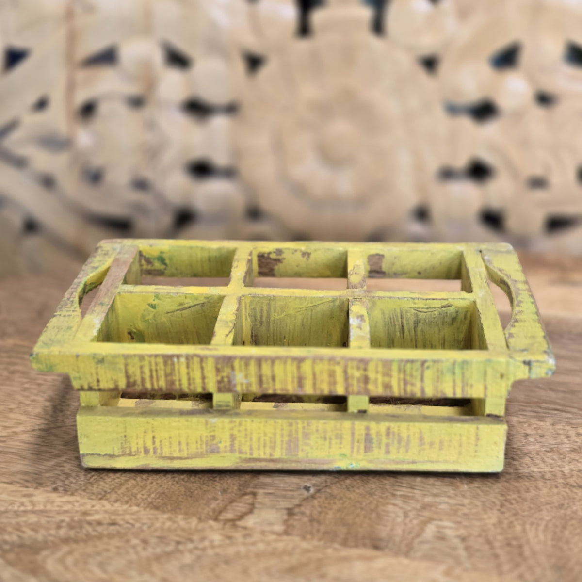 Indian Handcrafted Home Decor Glass Serving Tray 414