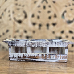 Indian Handcrafted Home Decor Glass Serving Tray 415