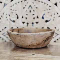 Indian Handcrafted Home Decor Parat Wooden Bowl 417