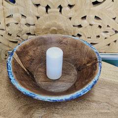 Indian Handcrafted Home Decor Parat Wooden Bowl 418