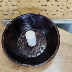Indian Handcrafted Home Decor Parat Wooden Bowl 419