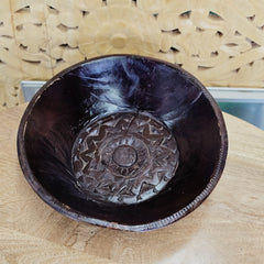Indian Handcrafted Home Decor Parat Wooden Bowl 419