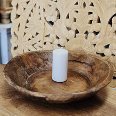 Indian Handcrafted Home Decor Parat Wooden Bowl 421
