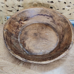 Indian Handcrafted Home Decor Parat Wooden Bowl 421