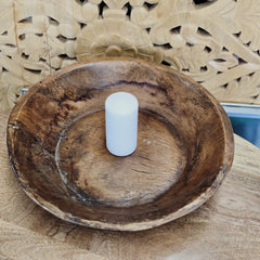Indian Handcrafted Home Decor Parat Wooden Bowl 421
