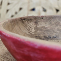 Indian Handcrafted Home Decor Parat Wooden Bowl 422