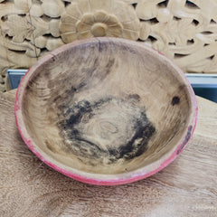 Indian Handcrafted Home Decor Parat Wooden Bowl 422