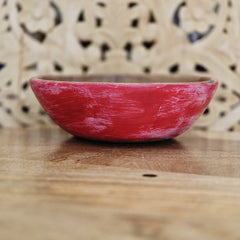 Indian Handcrafted Home Decor Parat Wooden Bowl 422