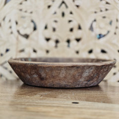 Indian Handcrafted Home Decor Parat Wooden Bowl 423