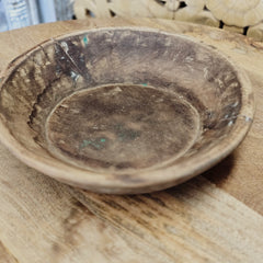Indian Handcrafted Home Decor Parat Wooden Bowl 423