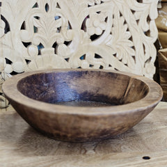 Indian Handcrafted Home Decor Parat Wooden Bowl 425