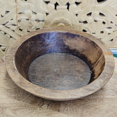 Indian Handcrafted Home Decor Parat Wooden Bowl 425