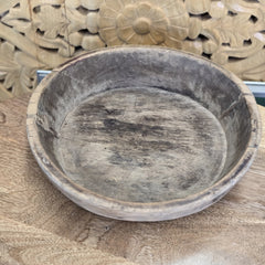 Indian Handcrafted Home Decor Parat Wooden Bowl 430