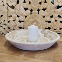 Indian Handcrafted Home Decor Parat Wooden Bowl 431