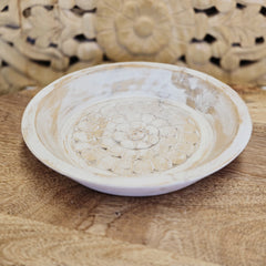 Indian Handcrafted Home Decor Parat Wooden Bowl 431