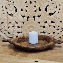 Indian Handcrafted Wooden Home Decor Serving Tray 432