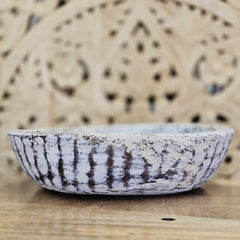 Indian Handcrafted Home Decor Parat Wooden Bowl 433