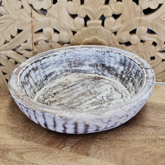 Indian Handcrafted Home Decor Parat Wooden Bowl 433