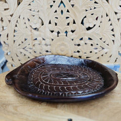 Indian Handcrafted Wooden Home Decor Serving Tray 434