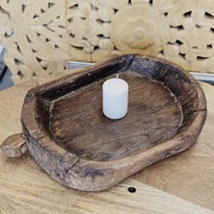 Indian Handcrafted Wooden Home Decor Serving Tray 435