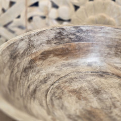 Indian Handcrafted Home Decor Parat Wooden Bowl 436